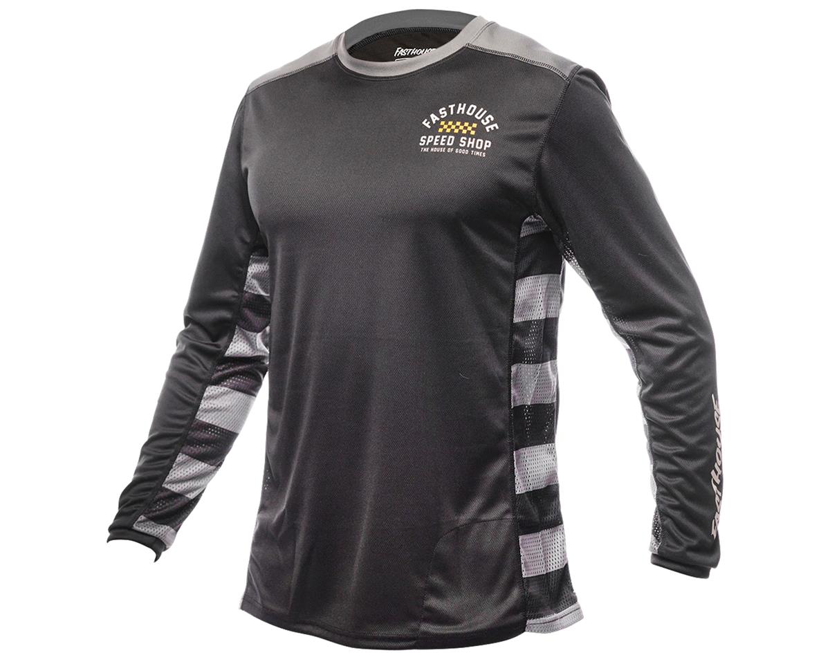 Fasthouse Inc. Classic Outland Long Sleeve Jersey (Black) (L) - 5832-0010