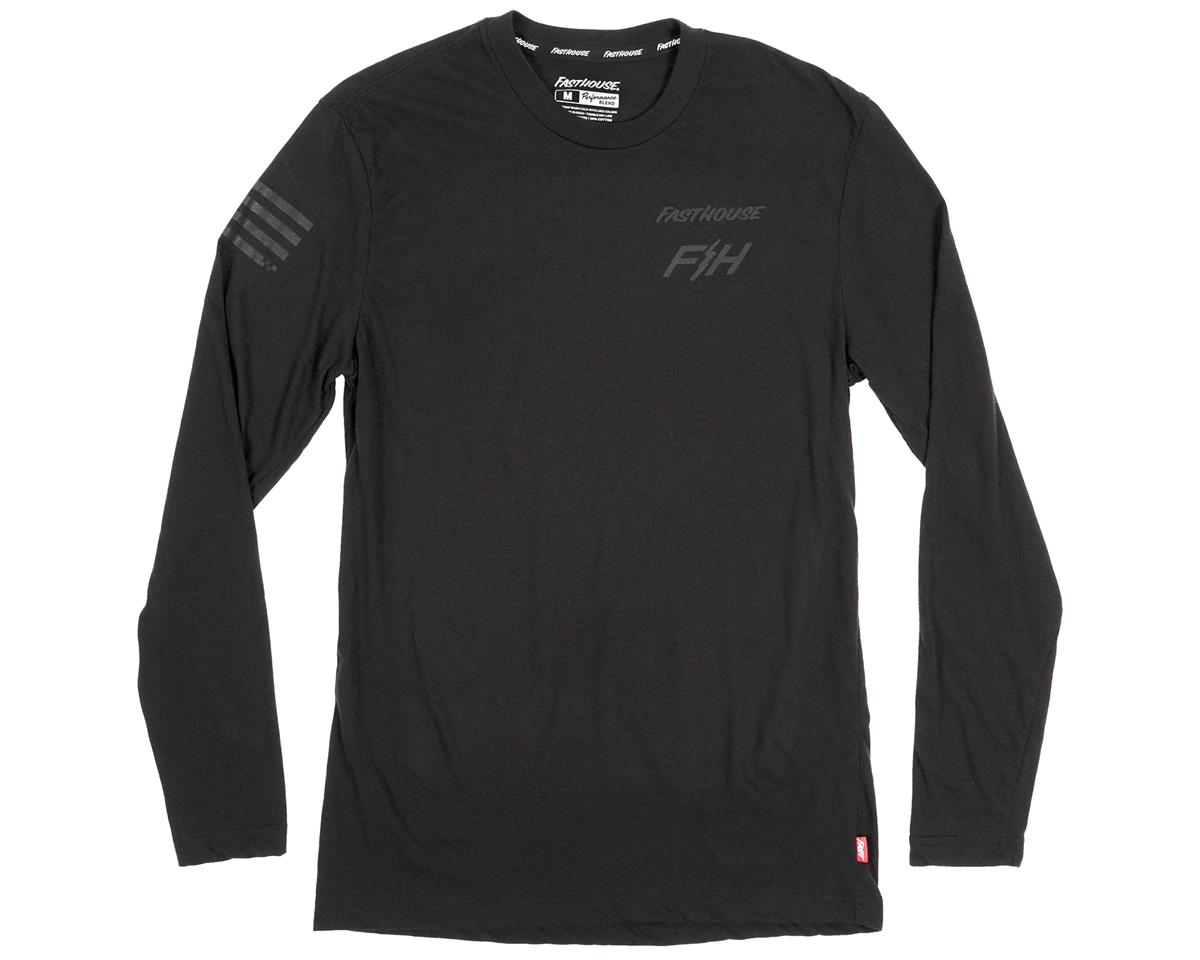 Fasthouse Inc. Blend Long Sleeve Tech Tee (Black) (3XL) - 5836-0013