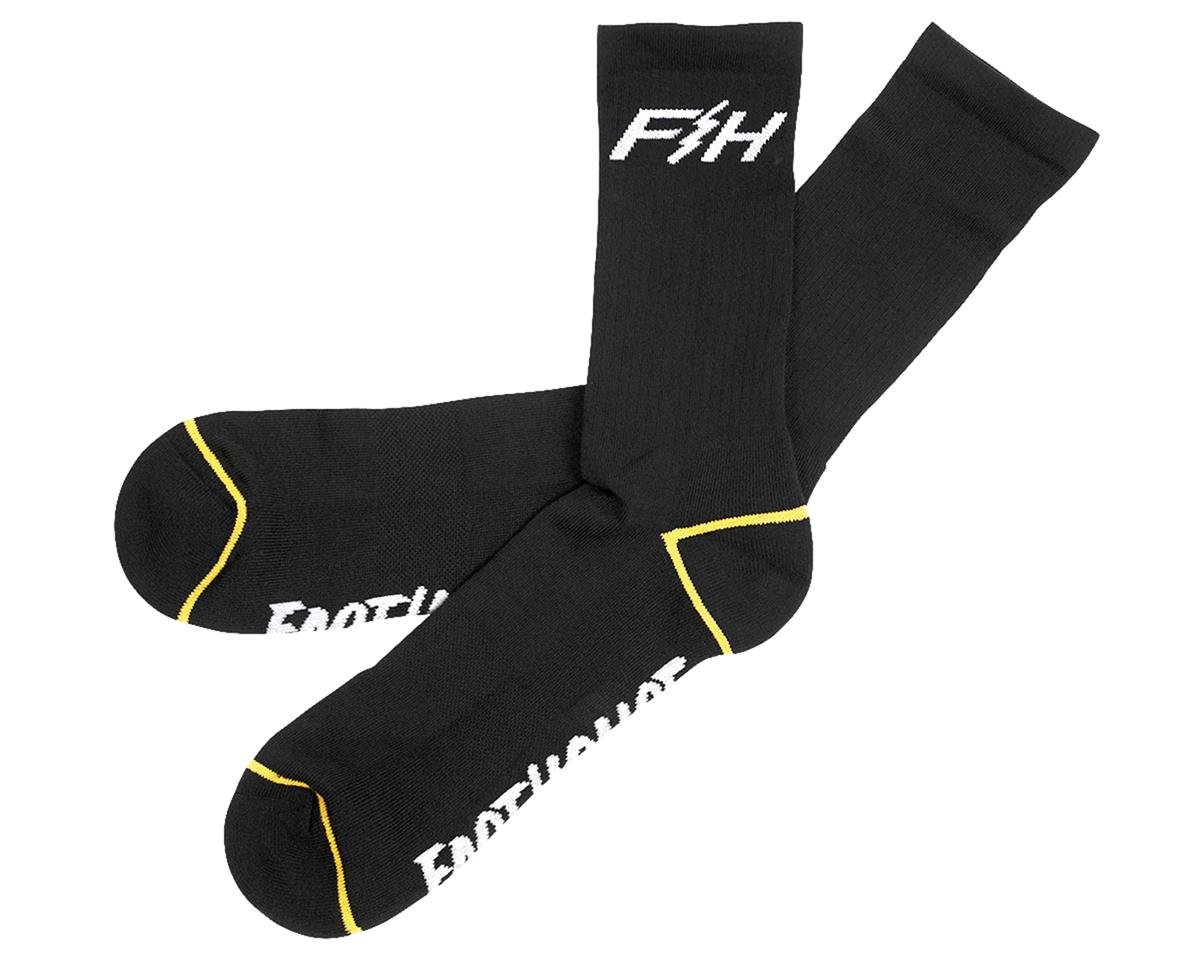 Fasthouse Inc. Outland Tech Socks (Heather Charcoal) (Pair) (S/M) - 6508-8008