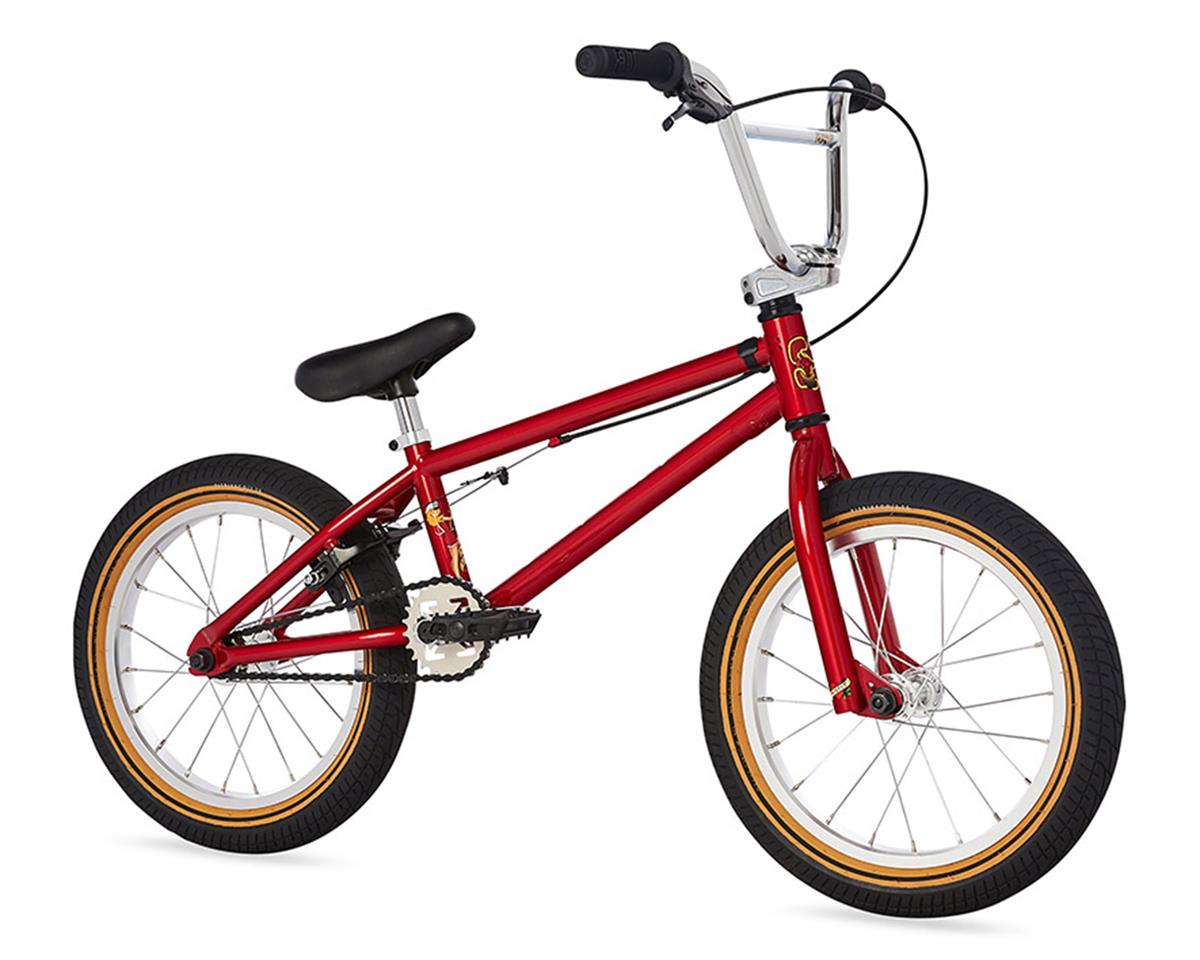 Fit Bike Co 2023 Misfit 16" BMX Bike (16.25" Toptube) (Red Rum) - 29-S0-M16-RR