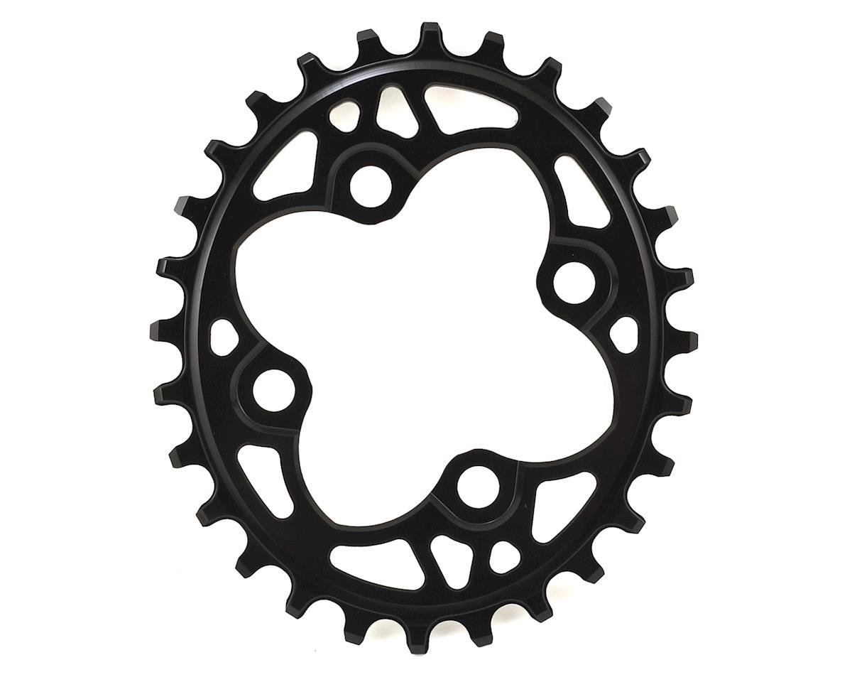 Absolute Black Oval Mountain Chainrings (Black) (1 x 10/11/12 Speed) (Single) (64mm BCD)... - OV28BK