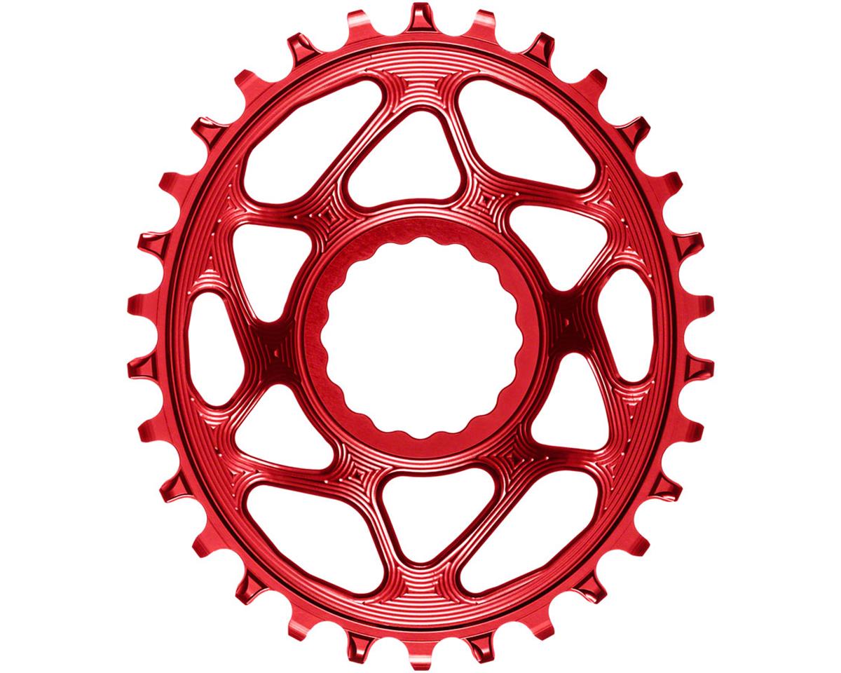 Absolute Black Direct Mount Race Face Cinch Oval Chainrings (Red) (Single) (3mm Offset/Boost) (28T)