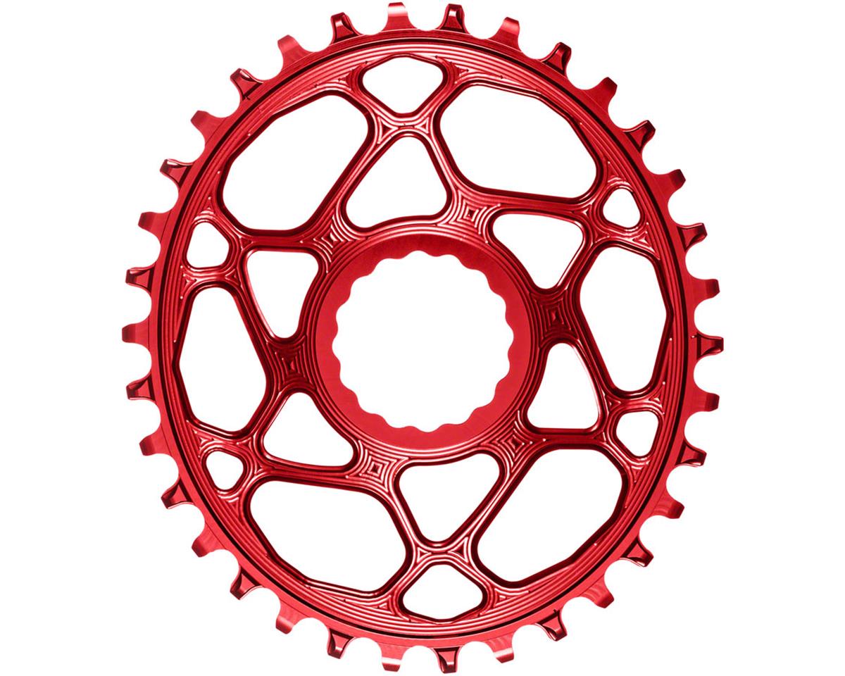 Absolute Black Direct Mount Race Face Cinch Oval Chainrings (Red) (Single) (3mm O... - RFOVBOOST34RD