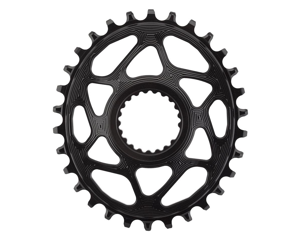 Absolute Black Shimano Direct Mount Oval Chainring (Black) (1 x 12 Speed) (Single) (30T) (3mm Offset