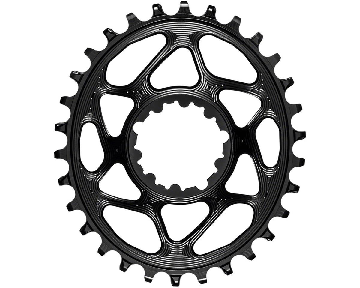 Absolute Black SRAM GXP Direct Mount Oval Chainrings (Black) (Single) (6mm Offset) (30T) (1 x 10/11/