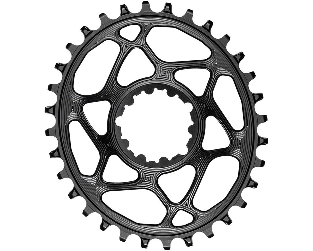 Absolute Black SRAM GXP Direct Mount Oval Chainrings (Black) (Single) (6mm Offset) (32T) (1 x 10/11/