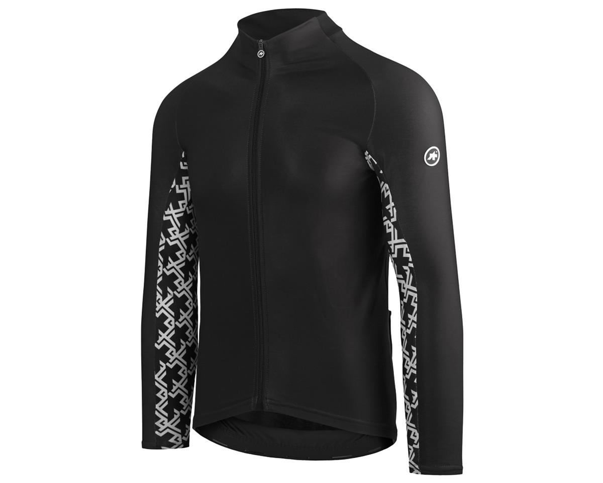 Assos MILLE GT Spring/Fall Long Sleeve Jersey (Black Series) (XL) - 11.24.273.18.XL