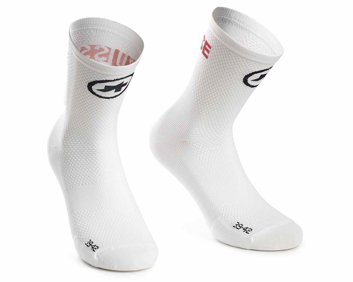 Assos Suisse Fed Socks (White) (S) - P13.60.671.99.0