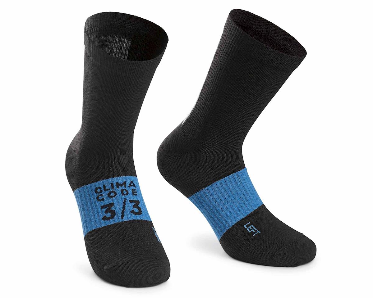 Assos Assosoires Winter Socks (Black Series) (Reflective) (L) - P13.60.677.18.II