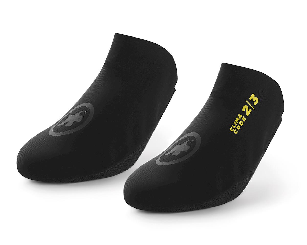 Assos ASSOSOIRES Spring/Fall Toe Cover G2 (Black Series) (M) - P13.62.690.18.II