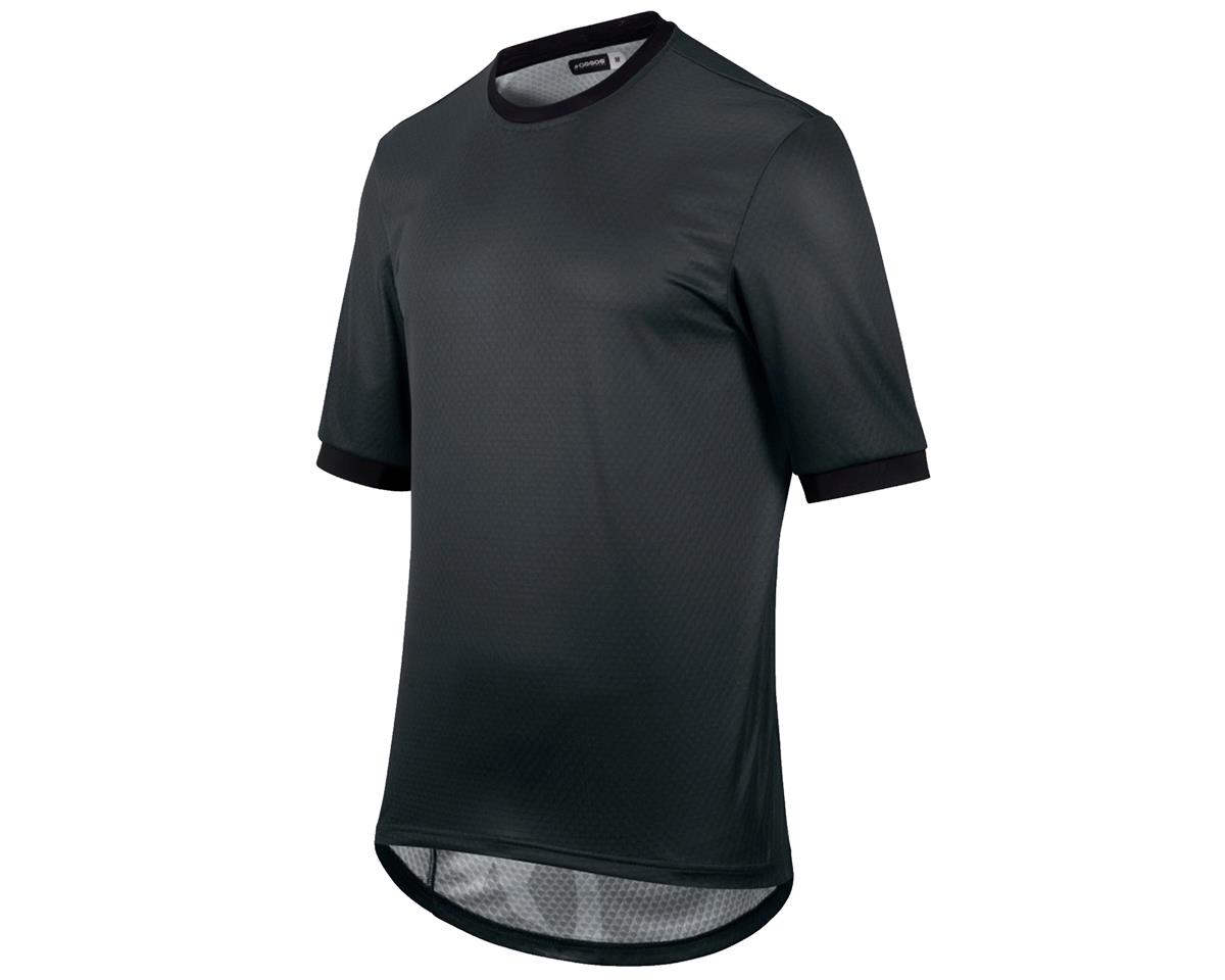 Assos Men's T3 Trail Short Sleeve Jersey (Torpedo Grey) (XL) - 51.20.209.70.XL