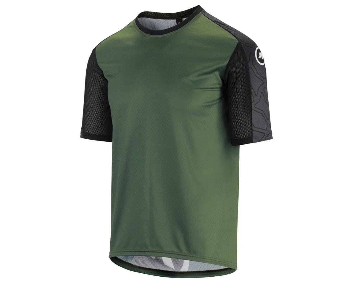 Assos Men's Trail Short Sleeve Jersey (Mugo Green) (M) - 51.20.205.75.M