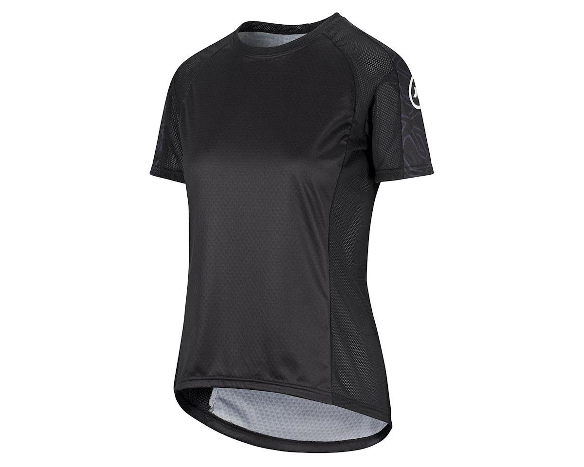 Assos Women's Trail Short Sleeve Jersey (Black Series) (XL) - 52.20.206.18.XL