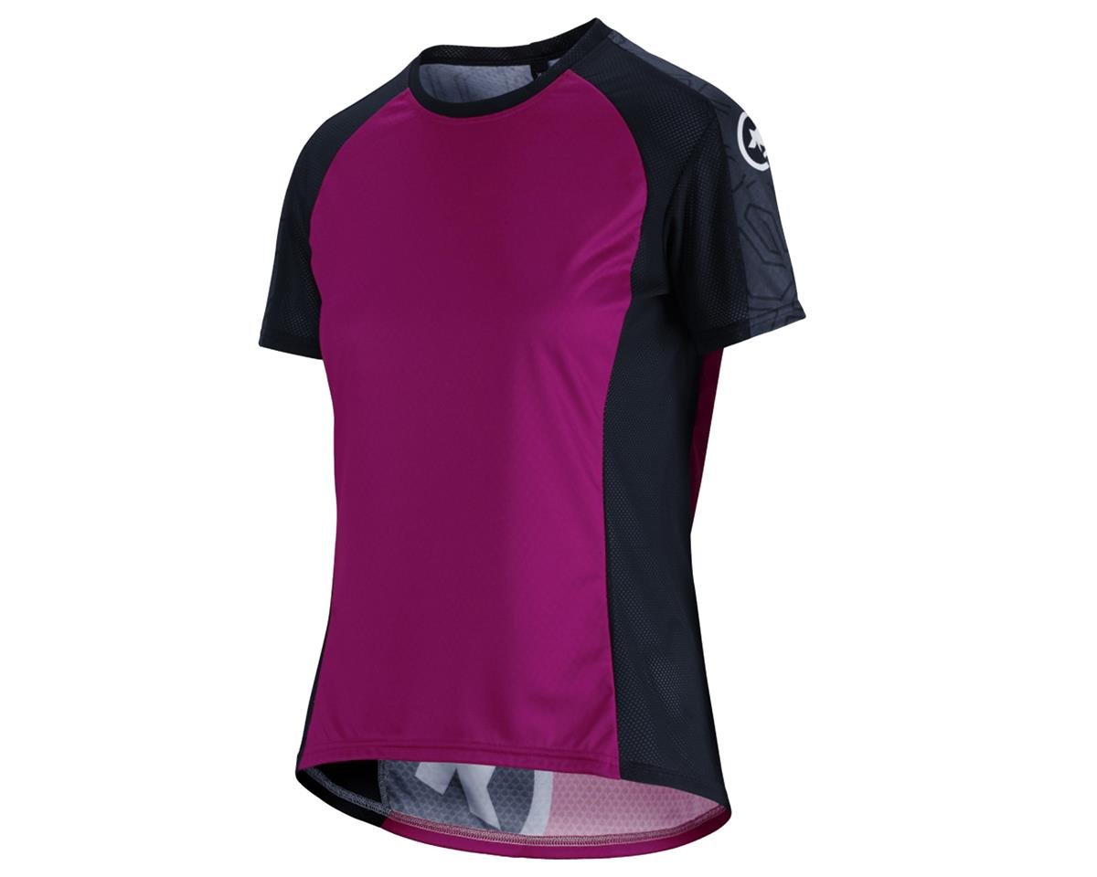 Assos Women's Trail Short Sleeve Jersey (Cactus Purple) (L) - 52.20.206.78.L