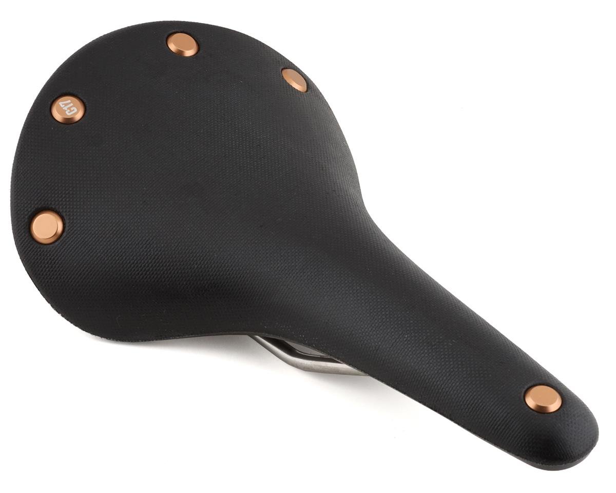 Brooks C17 Special Cambium Saddle (Black/Copper) (Steel Rails