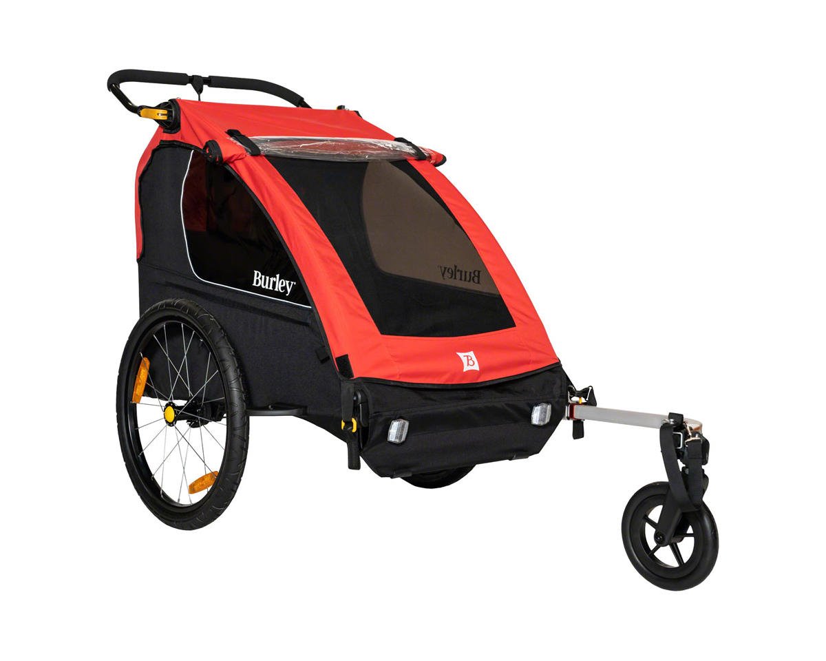 Burley Honey Bee Bike Trailer Stroller Red Performance Bicycle