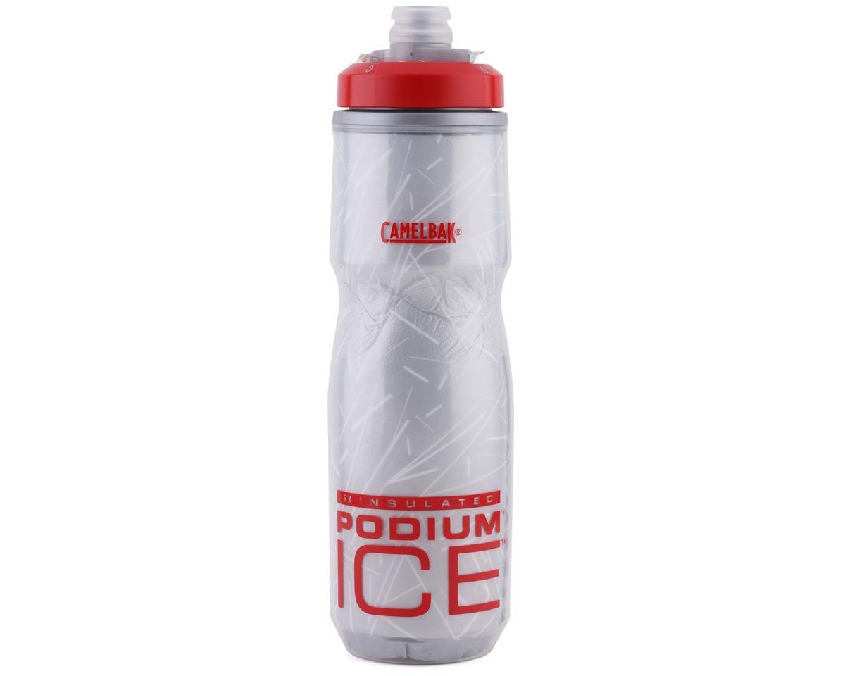 Camelbak Podium Ice Insulated Water Bottle Red/White) (21oz) Performance Bicycle