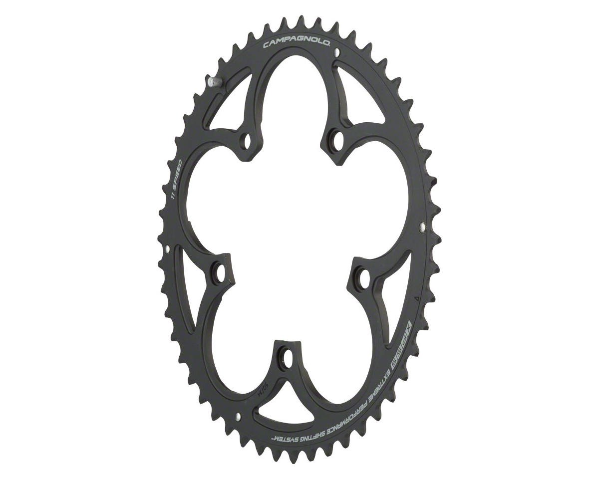 Campagnolo Road Chainrings (Black) (2 x 11 Speed) (Super Record/Record/Chorus) (Outer) (110mm CT BCD