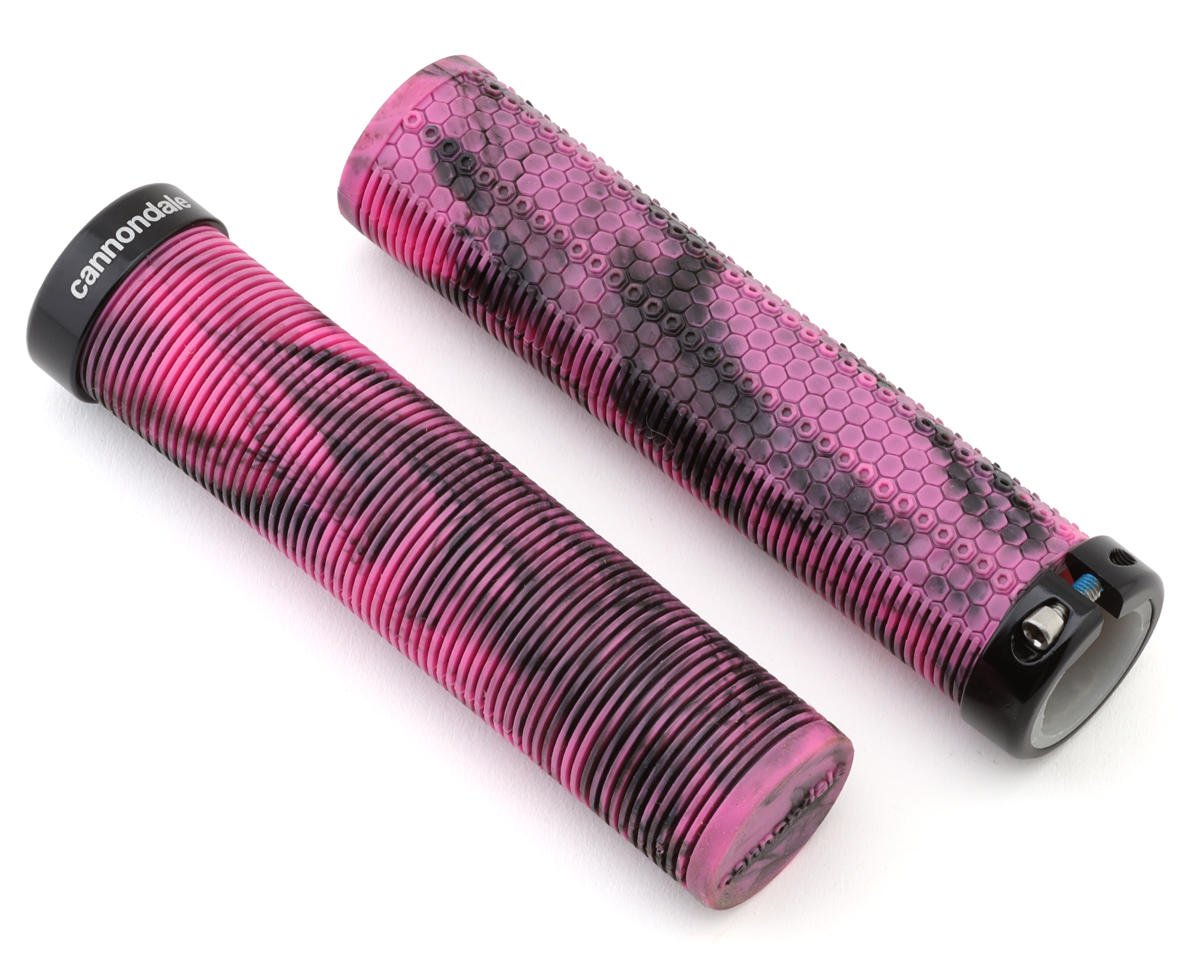 Cannondale TrailShroom Locking Grips (Pink Black Camo)