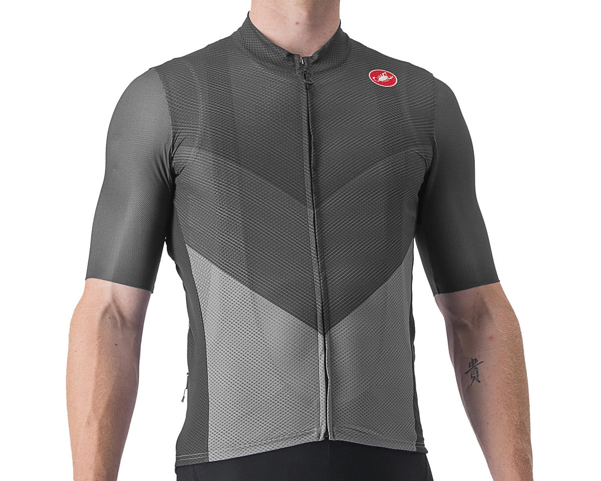 Castelli Endurance Pro 2 Short Sleeve Jersey (Dark Grey) (2XL) - A4523013030-6