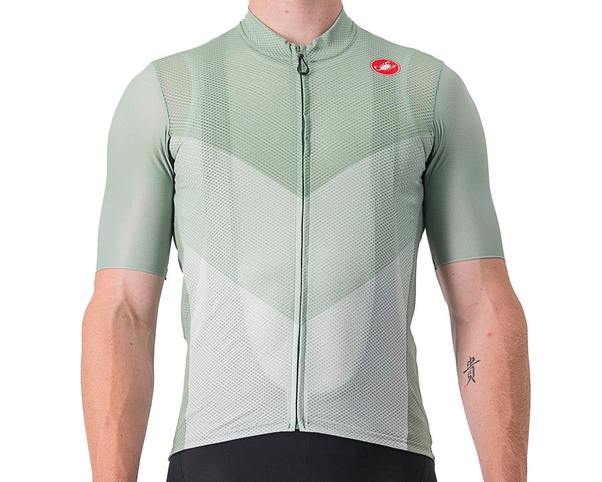Castelli Endurance Pro 2 Short Sleeve Jersey (Defender Green) (XL) - A4523013346-5