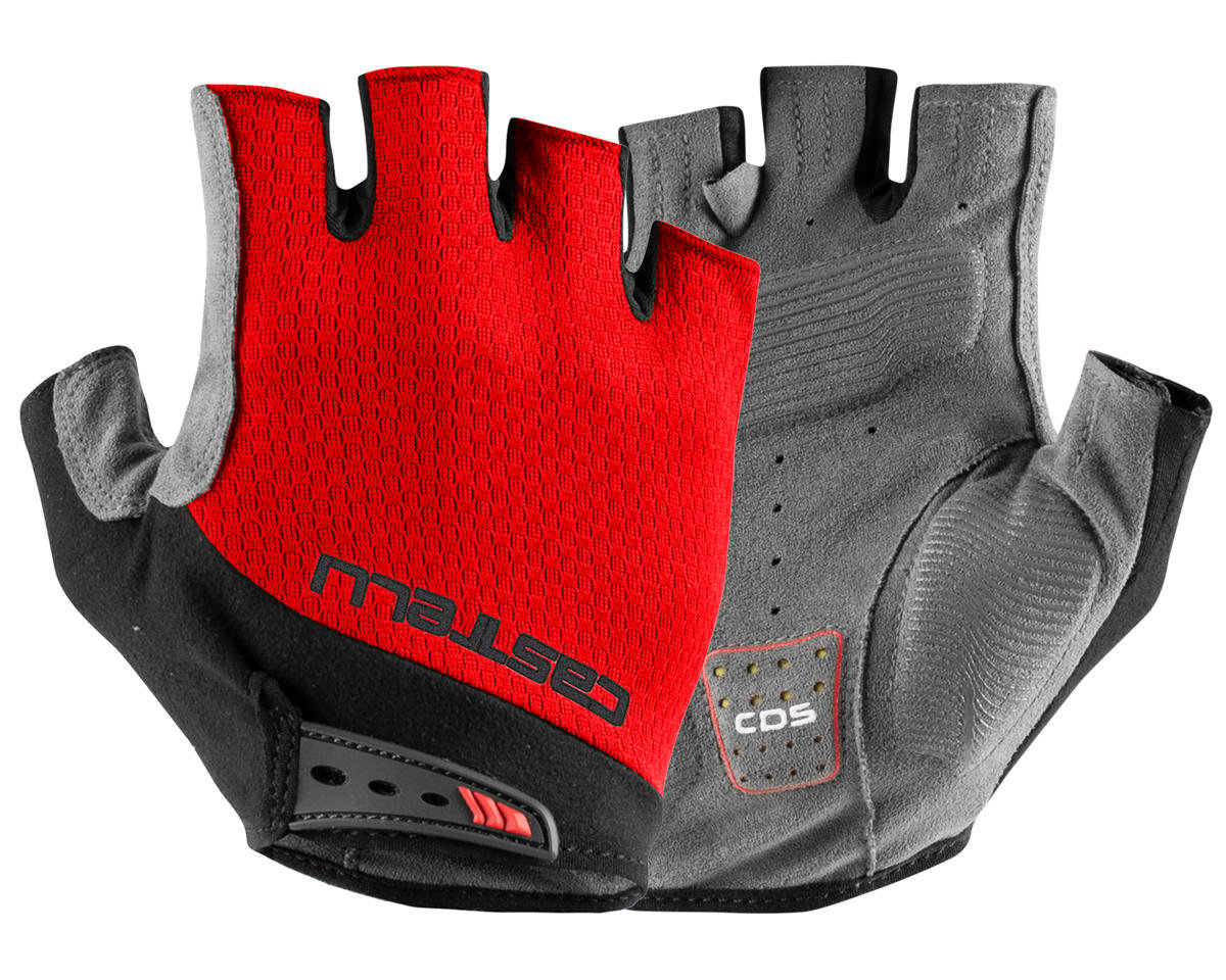 Castelli Entrata V Gloves Red M Performance Bicycle