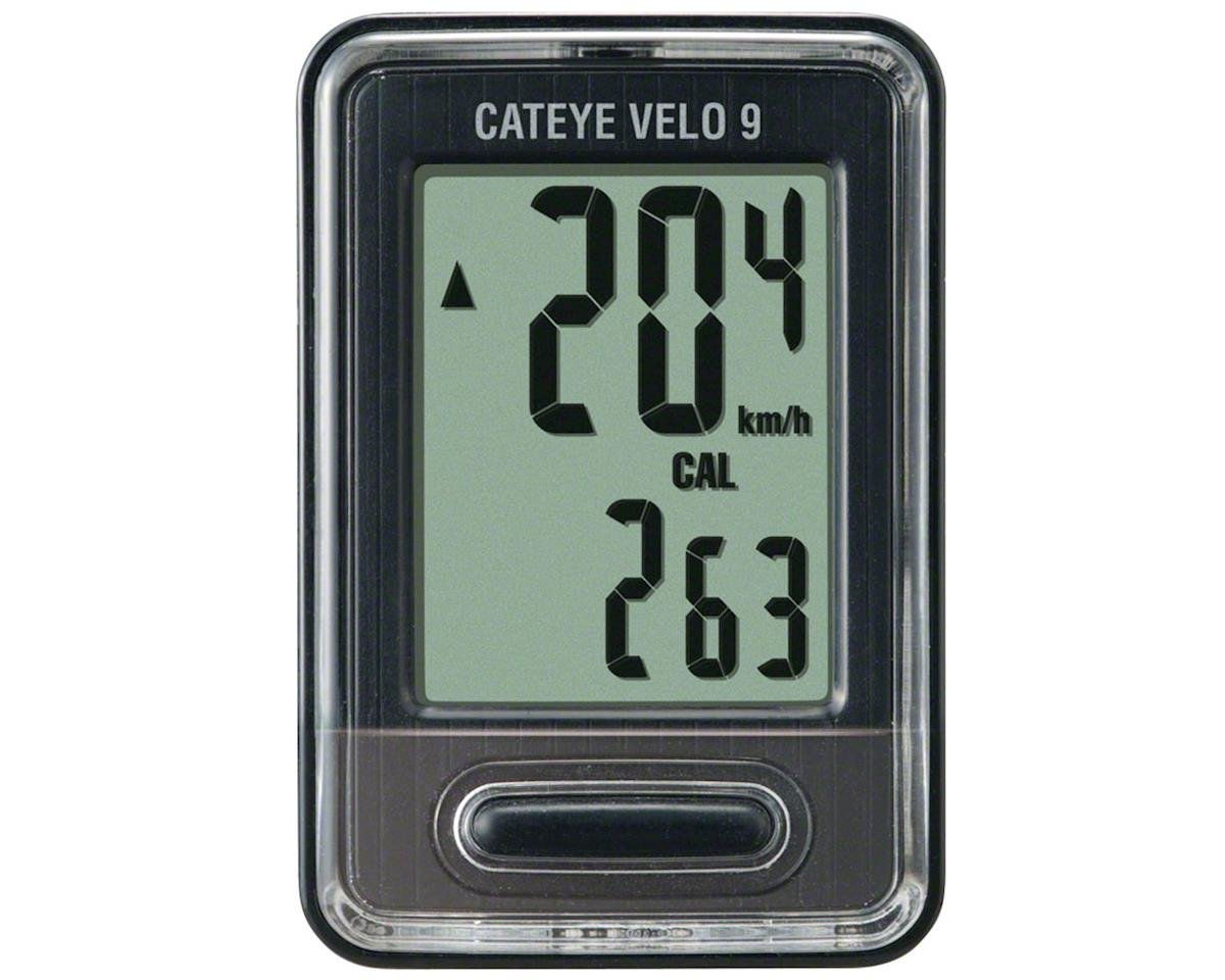CatEye Velo 9 Bike Computer (Black) (Wired) - 1603300