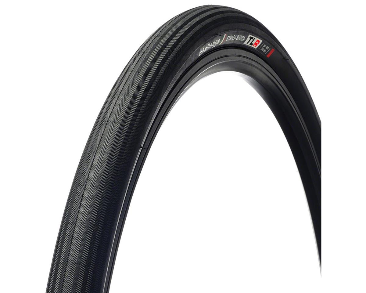 Challenge Strada Bianca Tubeless Tire (Black) (700c) (36mm) (Folding) (Nylon Superlight)