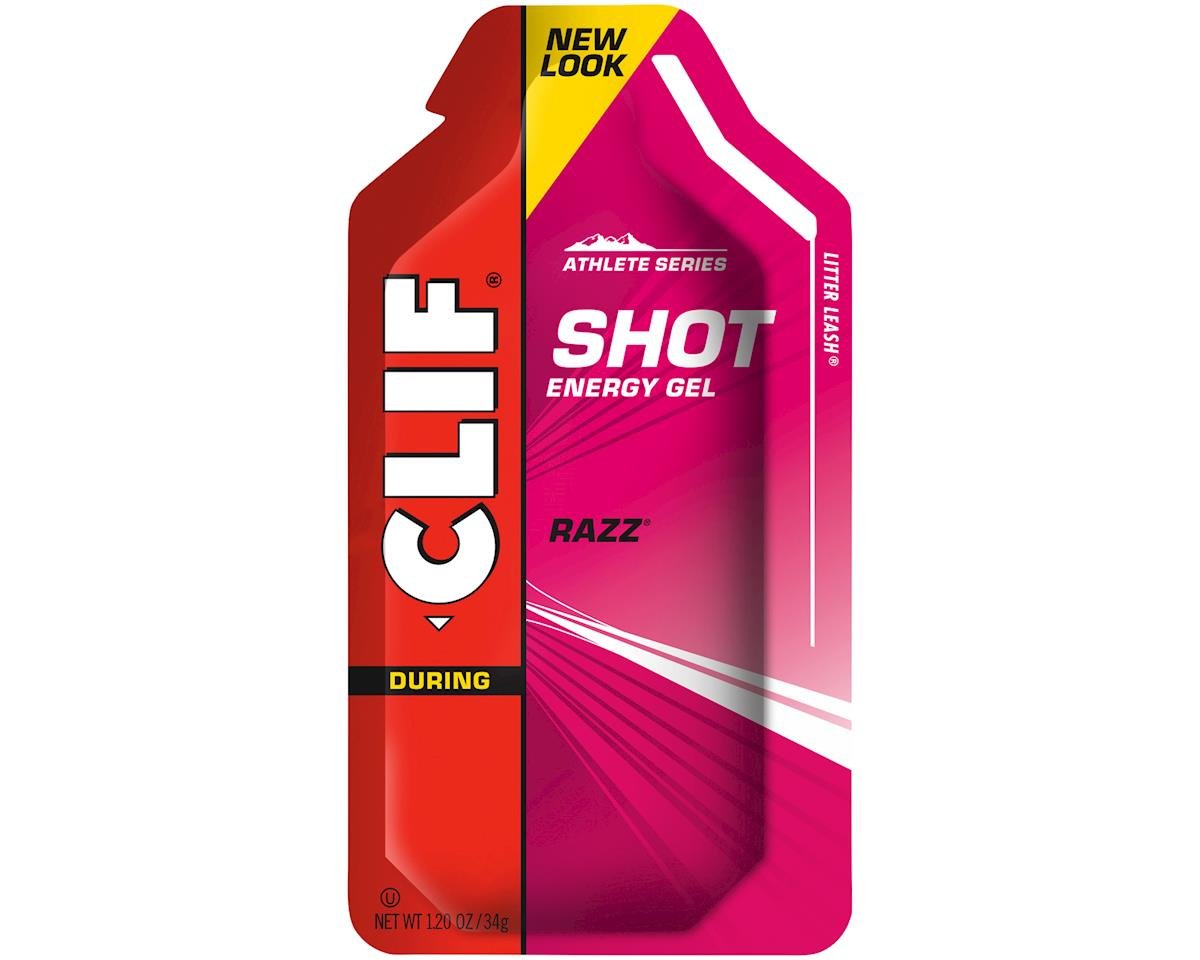 Clif Bar Shot Energy Gel (Raspberry) (24 | 1.2oz Packets) - 110423