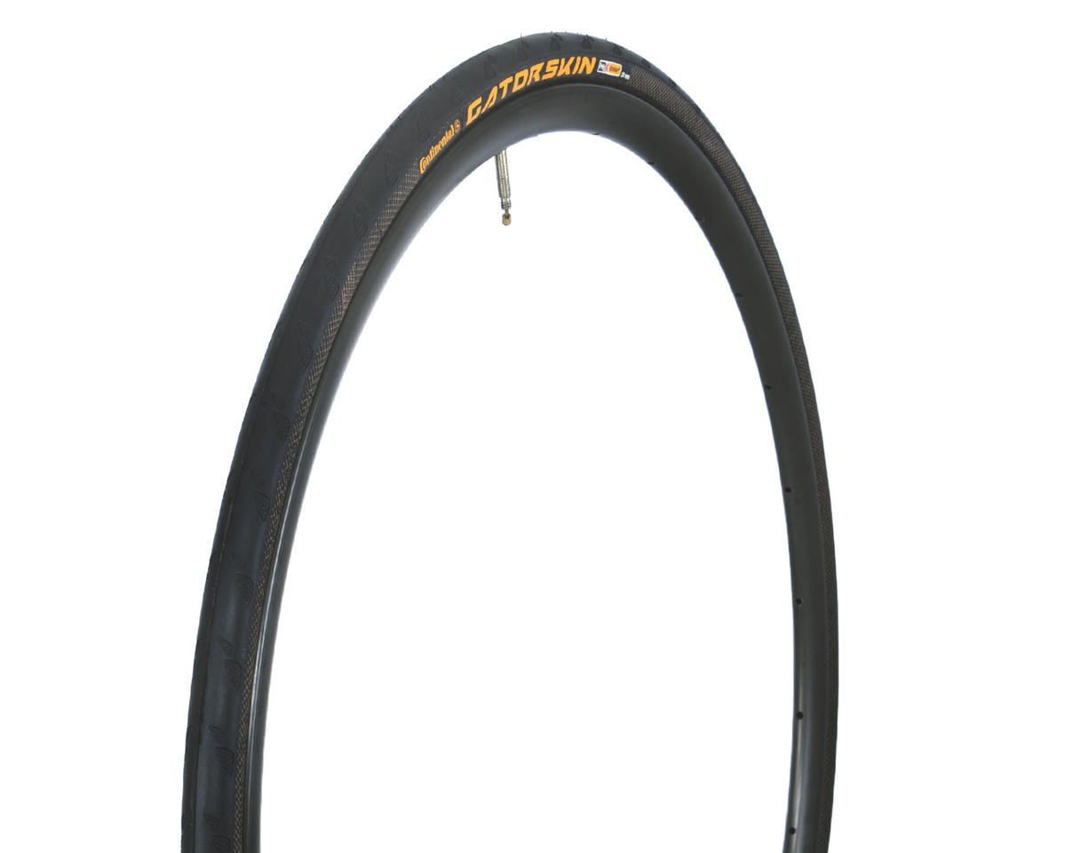 Continental Gatorskin Tire (Black) (Folding) (DuraSkin/PolyX Breaker) (700c) (25mm) (Folding) (DuraS