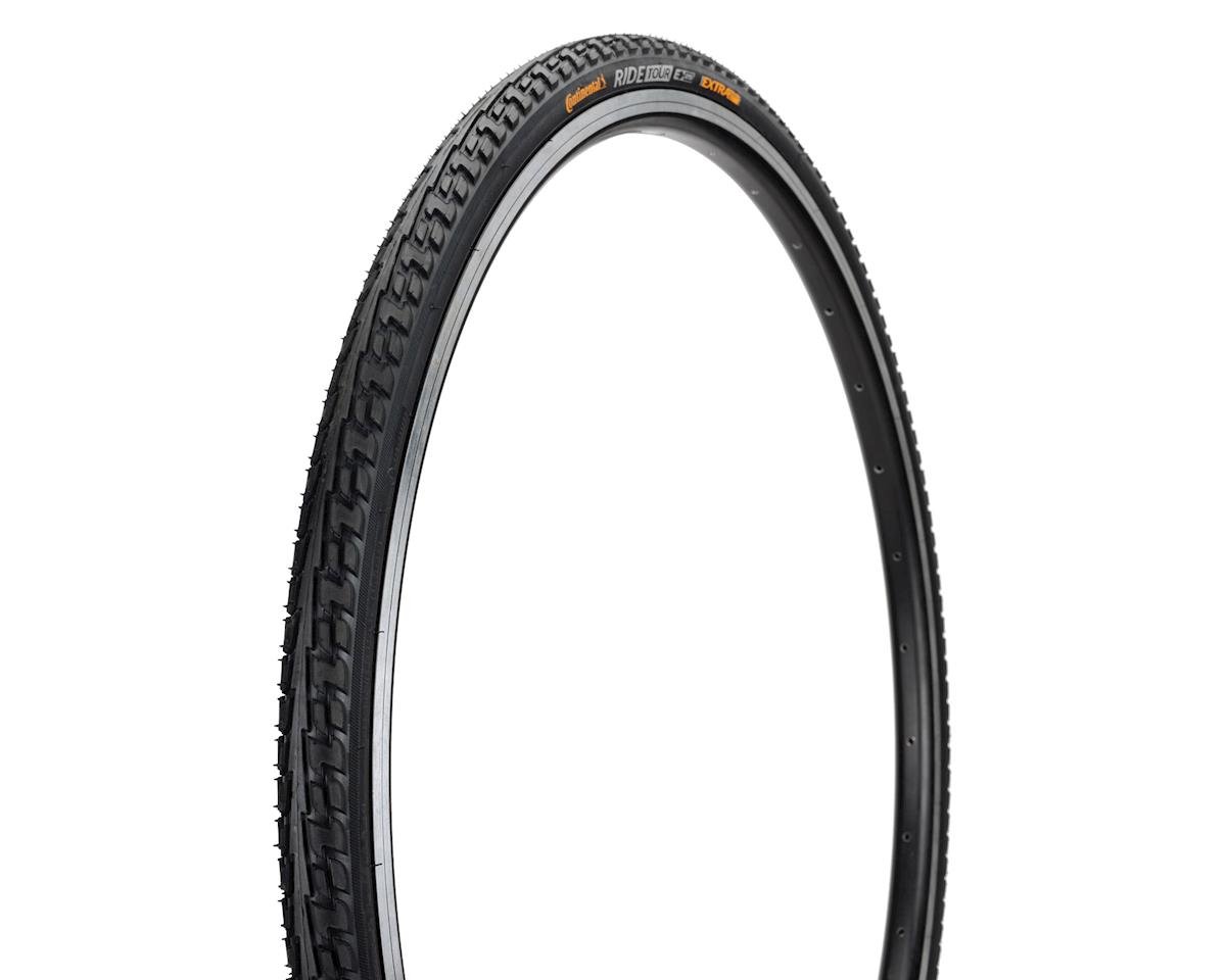 Continental Ride Tour Tire (Black) (700c) (28mm) (Wire) (Extra PunctureBelt) (E25)