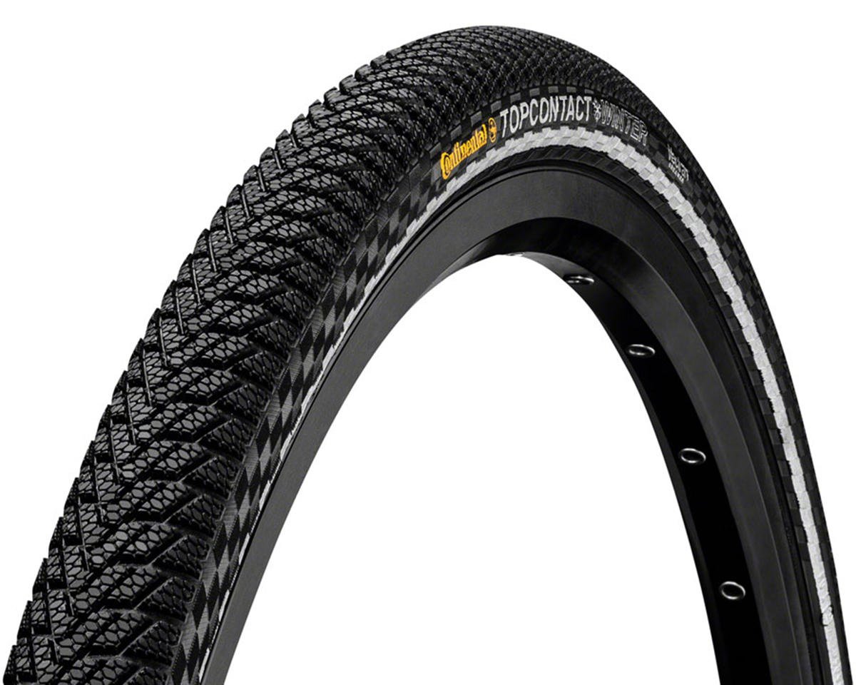 Continental Top Contact Winter II Premium Tire (Black/Reflex) (27.5") (2.0") (Folding) (Vectran Brea