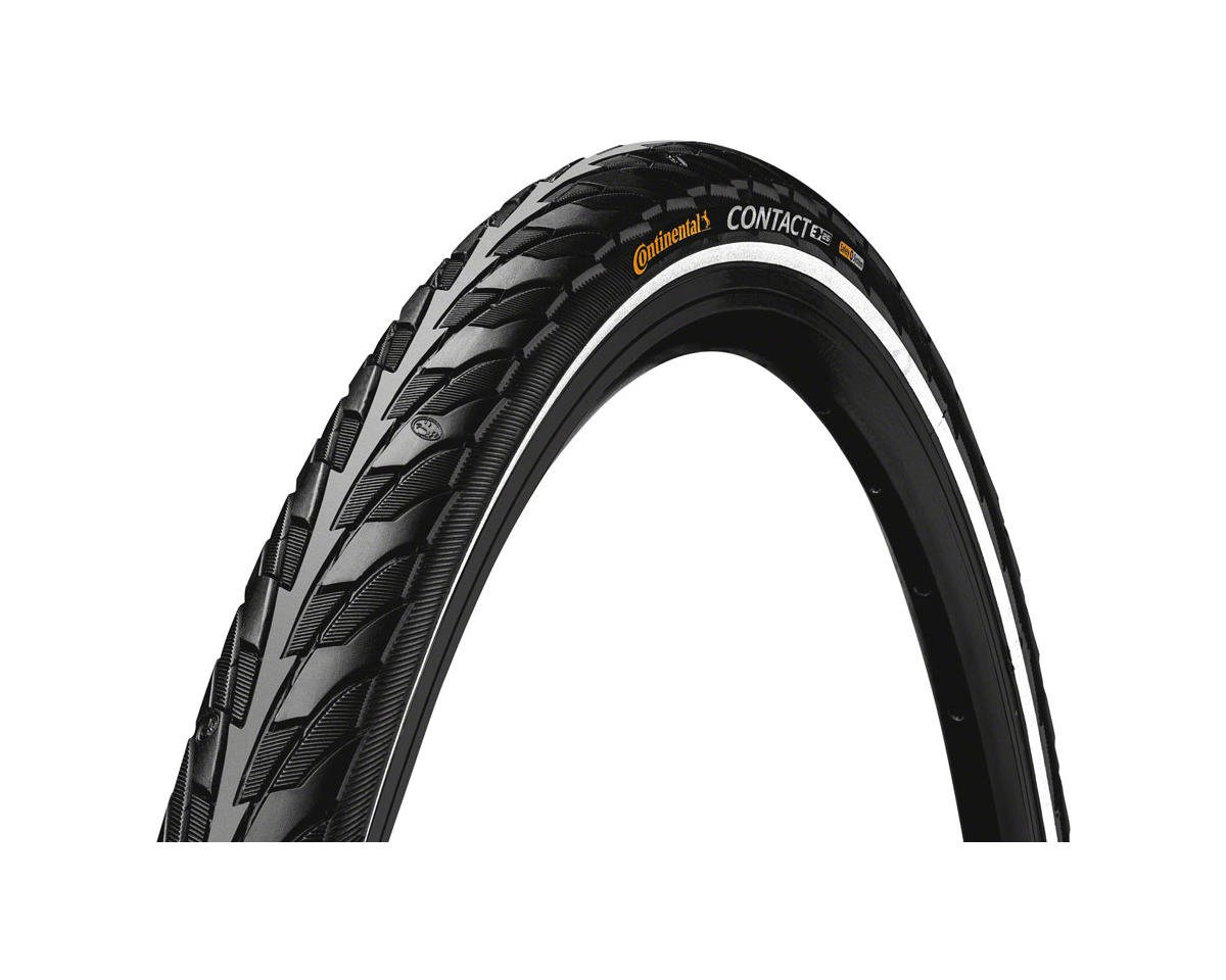 Continental Contact City Tire (Black/Reflex) (700c) (28mm) (Wire) (SafetySystem Breaker) (E25)