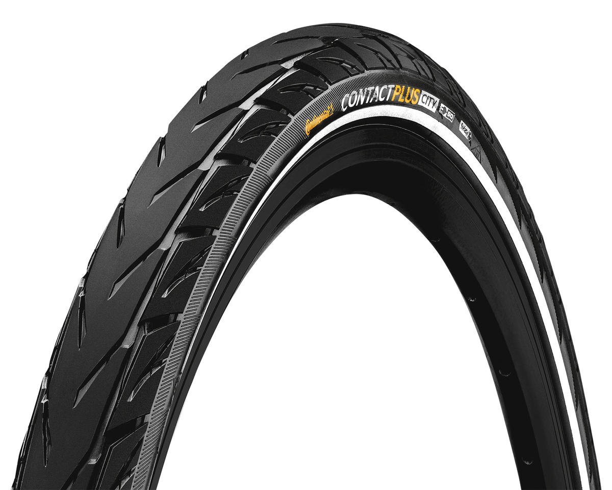 Continental Contact Plus City Tire (Black/Reflex) (26") (2.2") (Wire Bead) (SafetyPlus Breaker) (E50