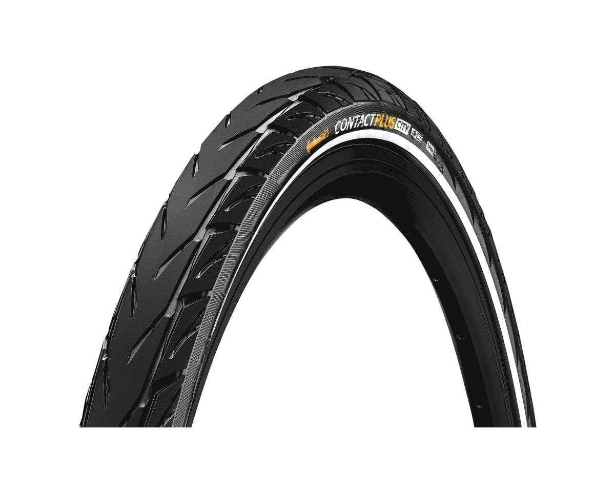Continental Contact Plus City Tire (Black/Reflex) (700c) (35mm) (Wire Bead) (SafetyPlus Breaker) (E5