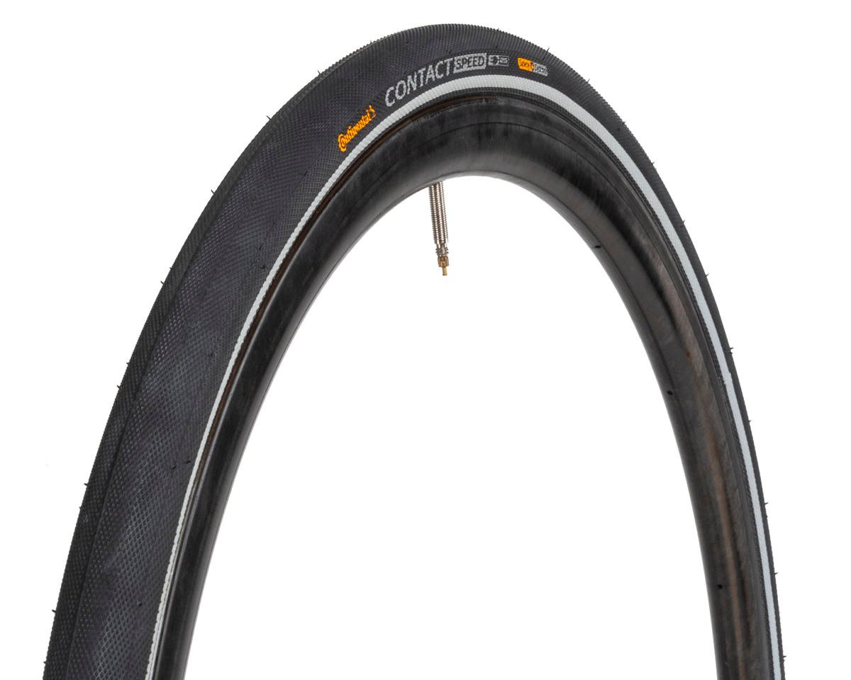 Continental Contact Speed Tire (Black/Reflex) (700c) (37mm) (Wire Bead) (SafetySystem Breaker)