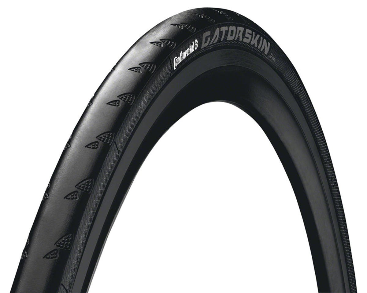 Continental Gatorskin Black Edition Road Tire (Black) (Folding (Duraskin/PolyX Breaker) (700c) (25mm