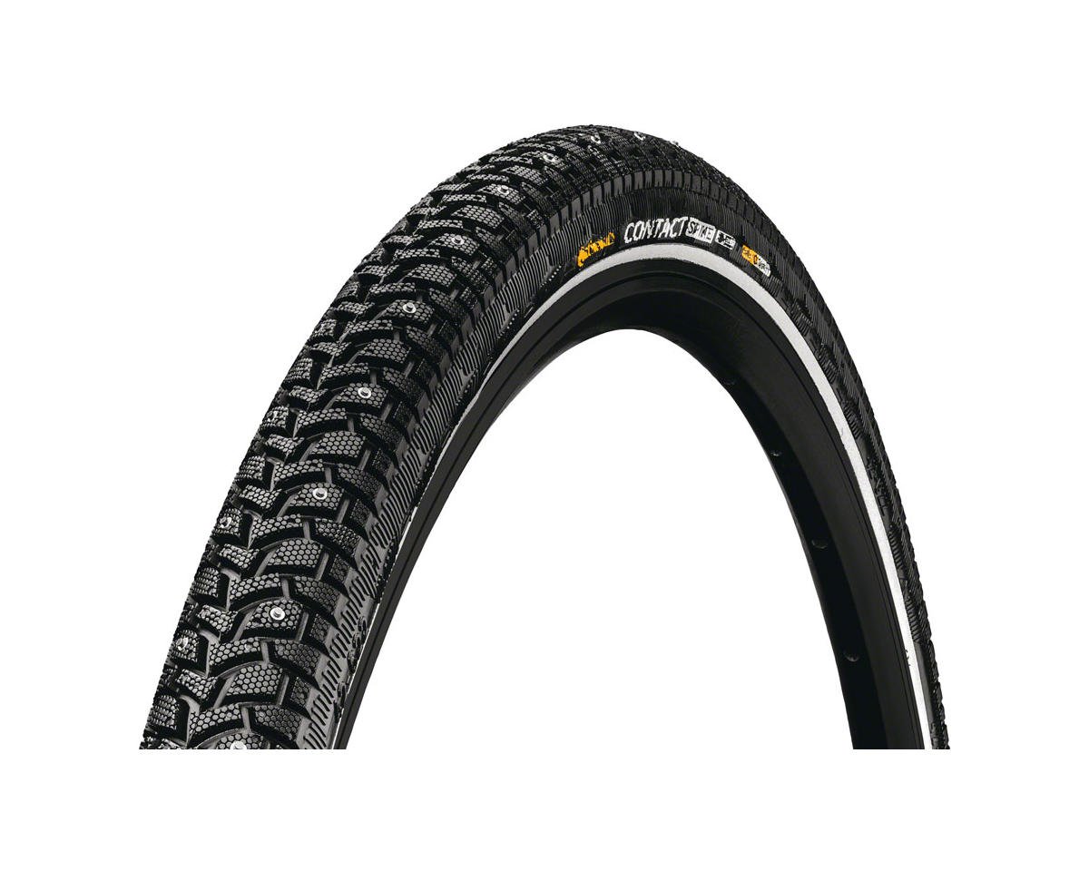 Continental Contact Spike Studded Winter Tire (Black/Reflex) (700c) (42mm) (120 Spikes) (Wire) (Safe