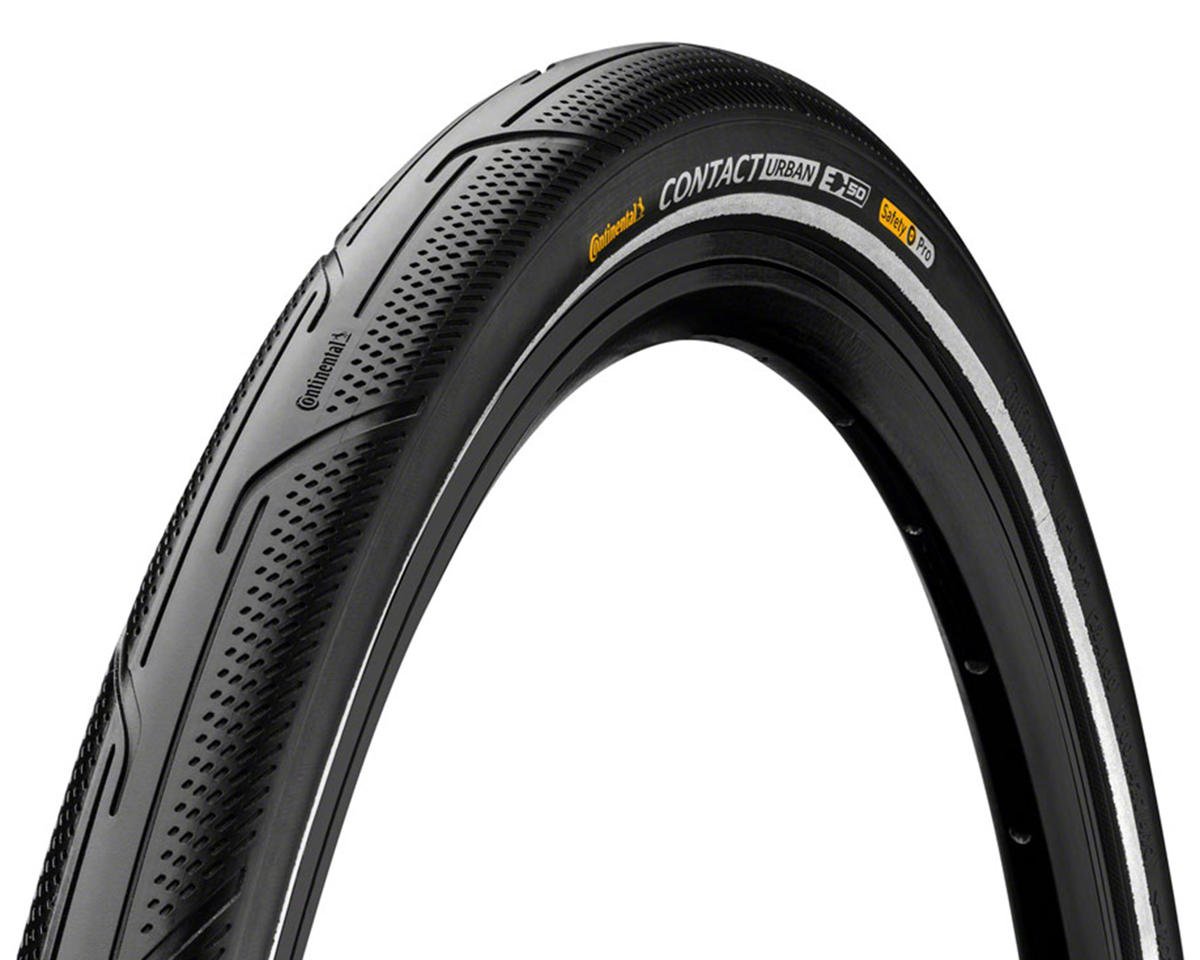 Continental Contact Urban City Tire (Black/Reflex) (700c) (28mm) (Wire Bead) (SafetyPro Breaker) (E5