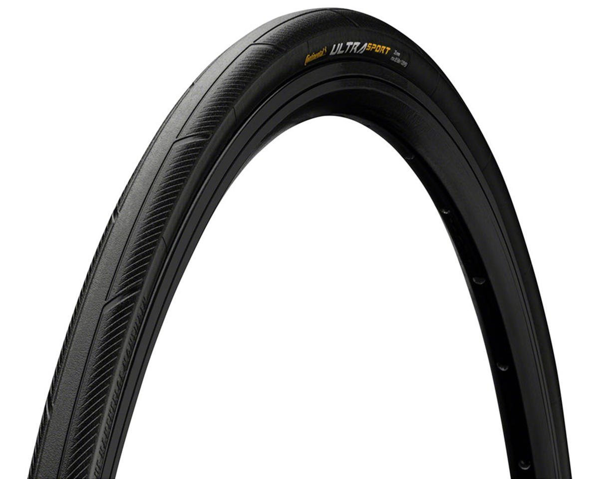 Continental Ultra Sport III Road Tire (Black) (700c) (28mm) (Folding) (PureGrip)