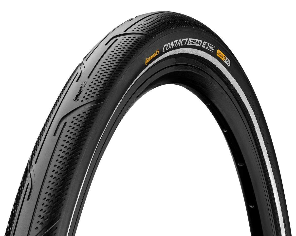 Continental Contact Urban City Bike Tire (Black/Reflex) (700c) (65mm ...