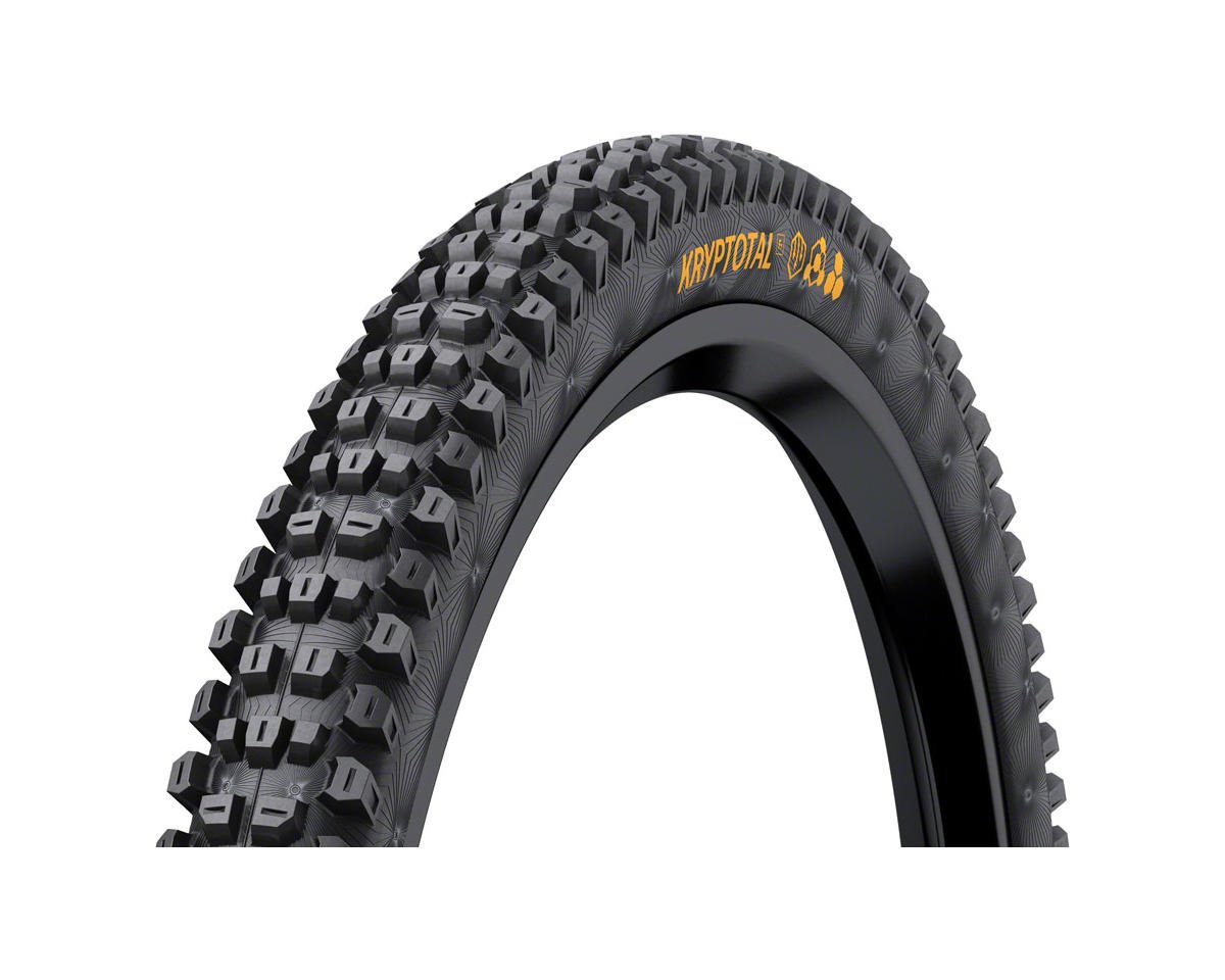 Continental Kryptotal-F Tubeless Mountain Bike Tire (Black) (27.5") (2.4") (Soft/Enduro) (Folding Be