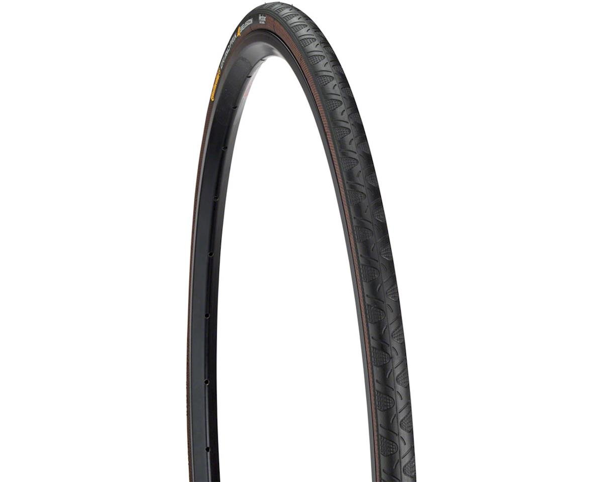 Continental Grand Prix 4-Season Road Tire (Black/Duraskin) (700c) (32mm) (Folding) (MaxGrip Silica/V