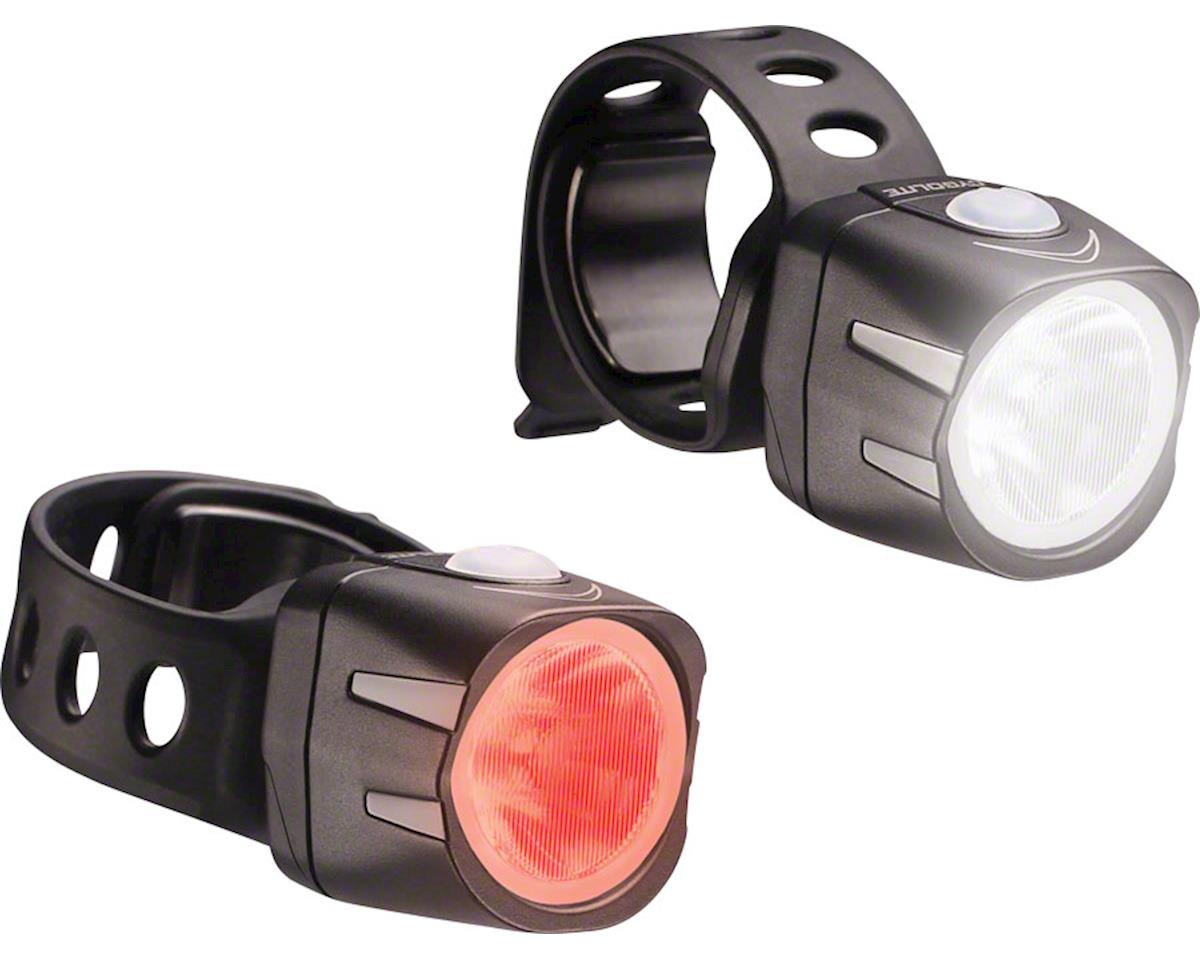 Cygolite Dice HL 150/TL 50 USB Headlight & Tail Light Set (Black) (150/50 Lumens)