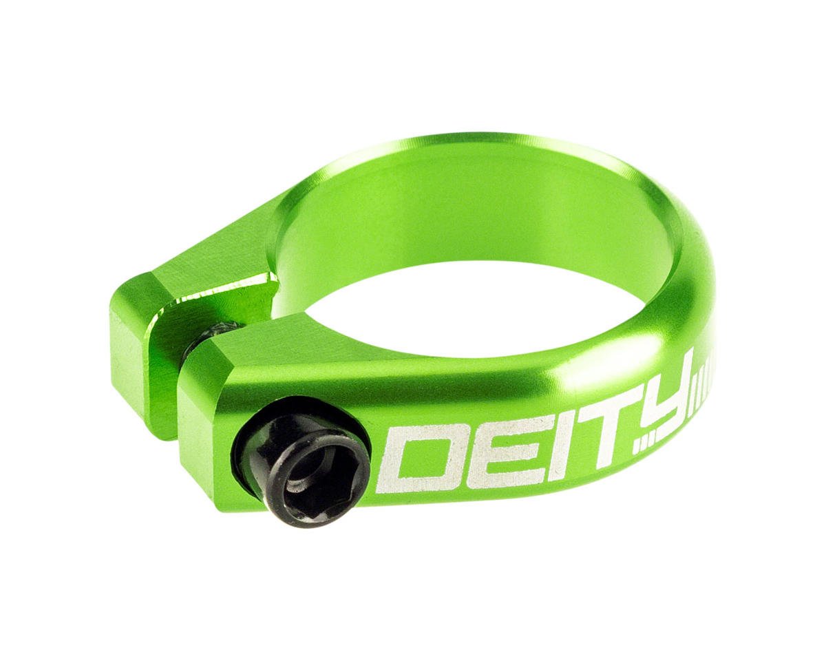 Deity Circuit Seatpost Clamp (Green) (38.6mm) - 26-CRT38-GN