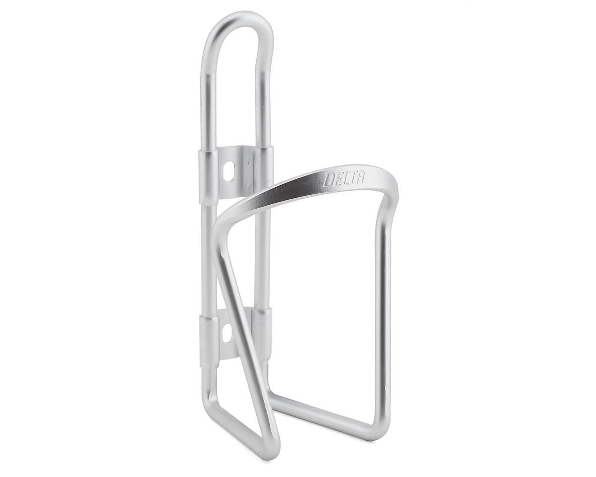 Delta Alloy Water Bottle Cage (Silver) - BT100S