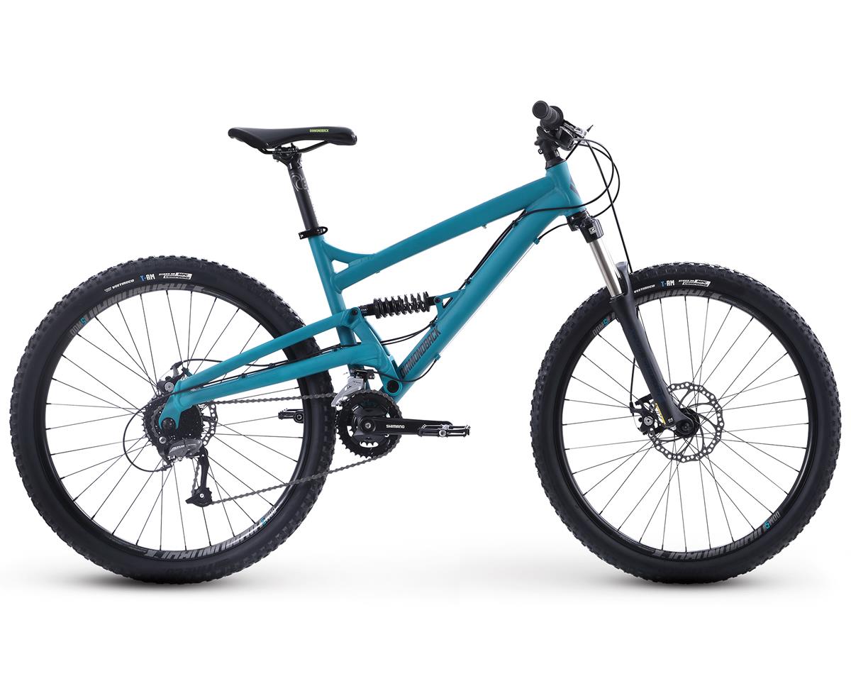 Diamondback Atroz 1 Full Suspension Mountain Bike (Teal) (16" Seat Tube) (S) - 02-0310182