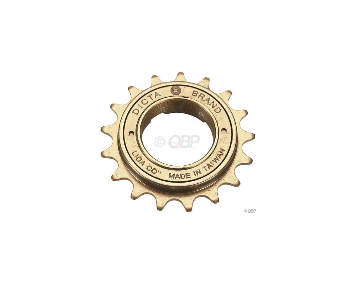 Dicta 3/32" Single Speed Freewheel (Gold) (16T)