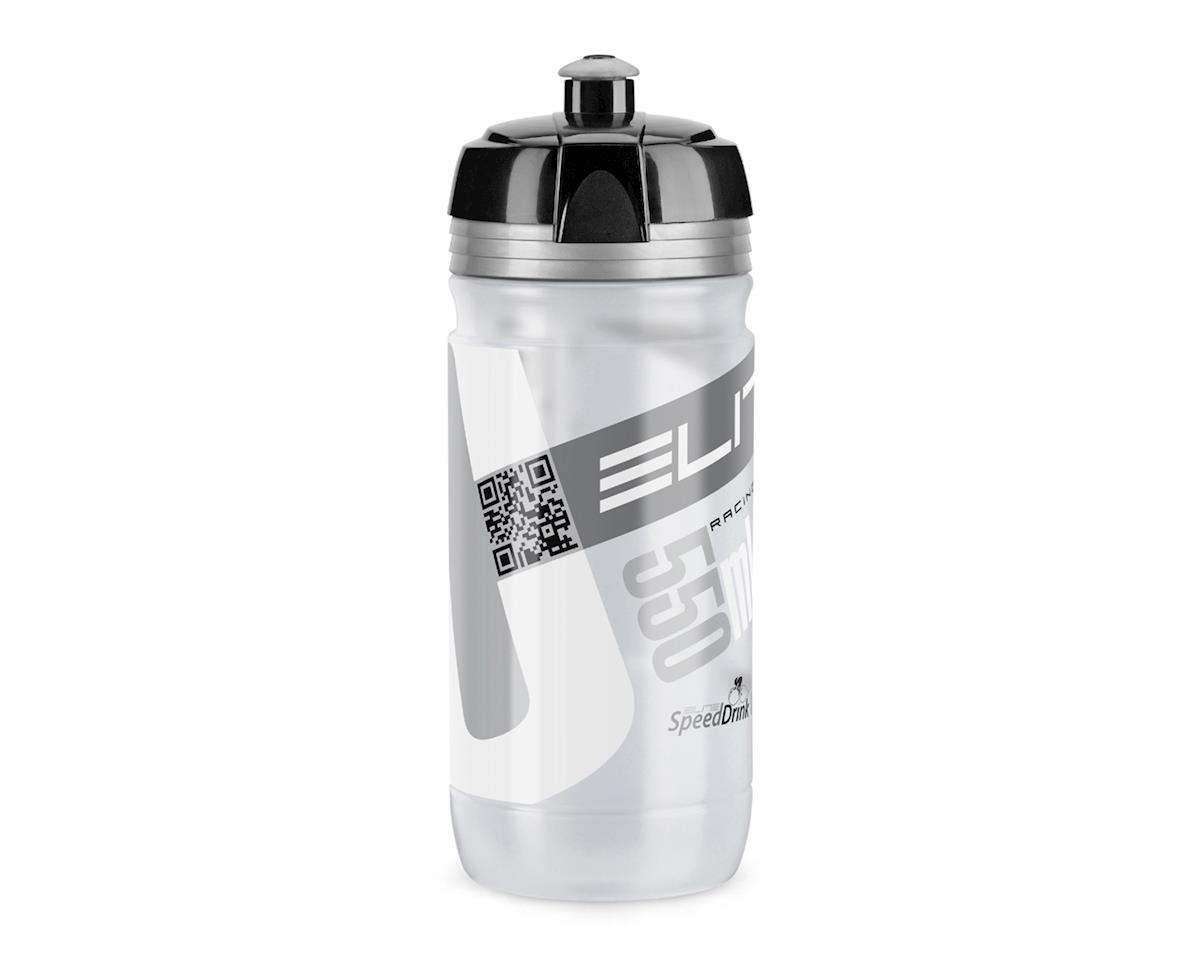 Elite Corsa Clear Biodegradeable Water Bottle (Silver/Black) (550ml ...