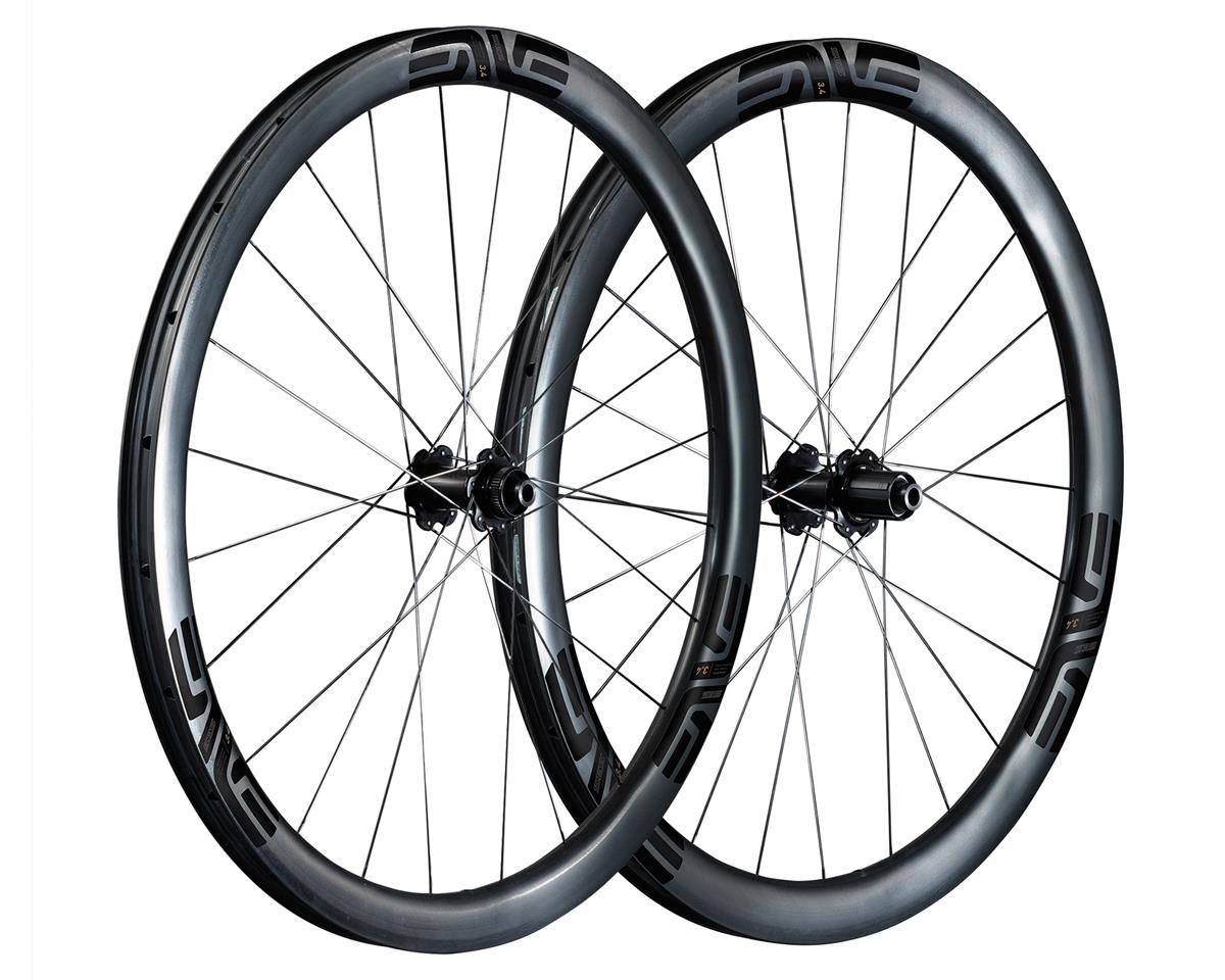Enve SES 3.4 Carbon Disc Brake Wheelset (Black) (Shimano HG 11/12) (700c) (Centerlock) (Tubeless)